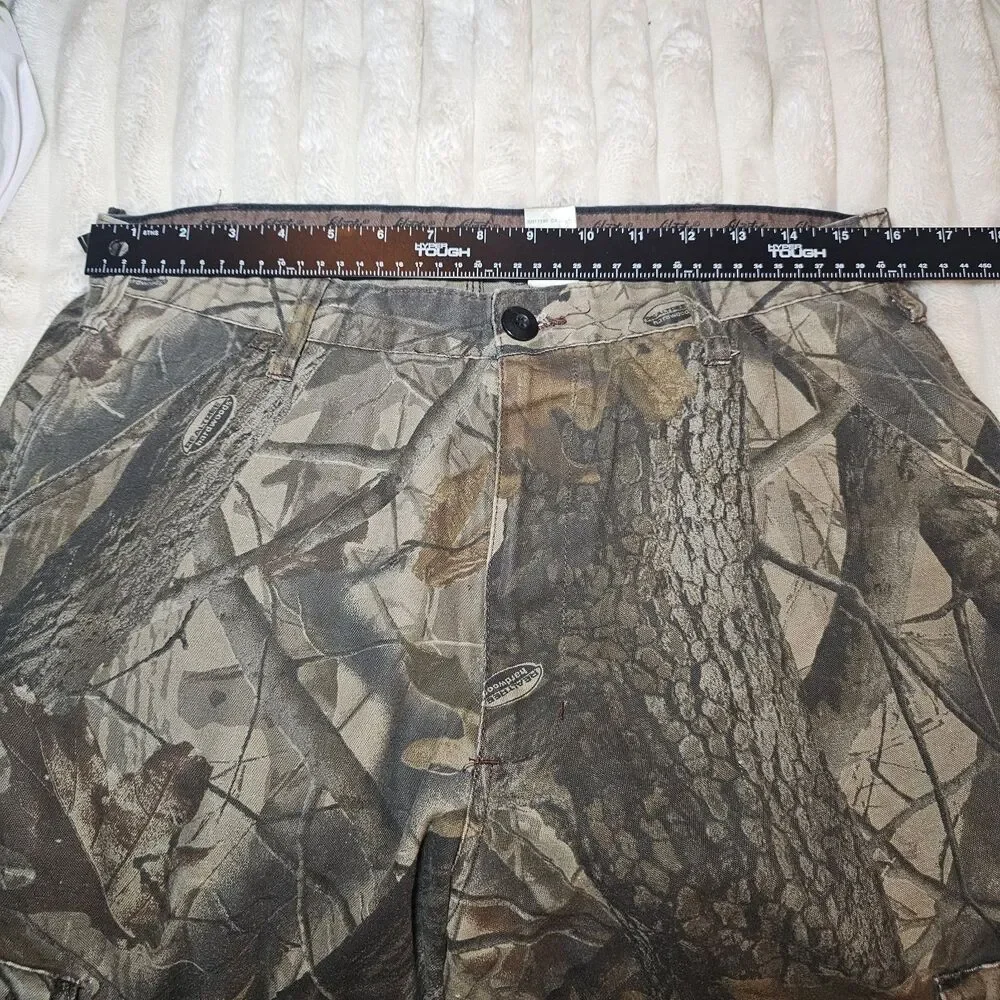 Liberty Cargo Pants Mens Large Regular Realtree Camo Relaxed Hunting Outdoor